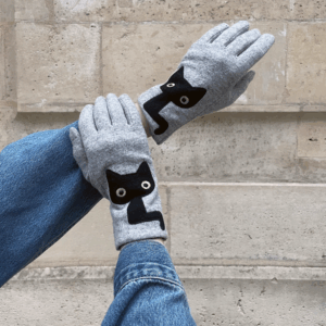 Gants EYE CONTACT couleur GY(gris)