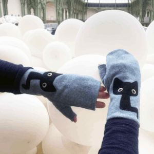 Mitaines EYE CONTACT couleur SB(bleu ciel)