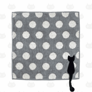 Mini serviette MONOTONE DOTS couleur GY(gris)
