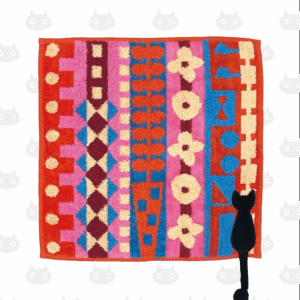 Mini serviette INTERIOR MODERN couleur OR(orange)