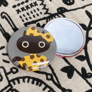 Miroir de poche MÉMÉ Series couleur GY(gris)