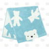 Serviette de toilette POLAR BEAR couleur SB(bleu ciel)