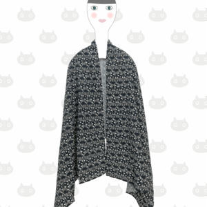 Alternative view of Étole KIKI couleur BK(noir)