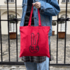Tote bag YURUUSA colour R(red)