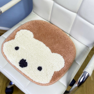 Alternative view of Chair Pad POLAR BEAR colour BR(brown)