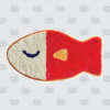 Small rug FISH colour R(red) *late May