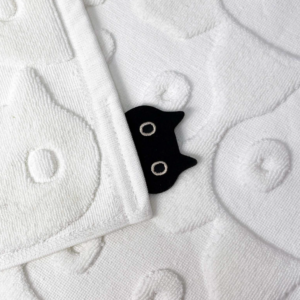Alternative view of Bath mat MM FACE colour W(white)