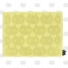 Tapis de bain éponge MM FACE couleur Y(jaune) *