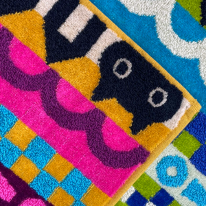 Alternative view of Mini towel MM QUILT colour Y(yellow)