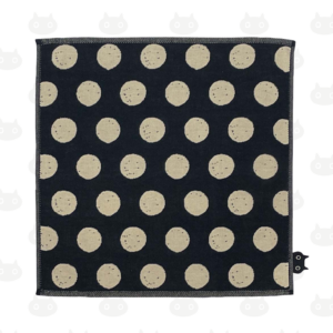 Gauze towel C MONOTONE colour BK(black)