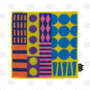 Mini towel PATCHWORK colour B(blue)
